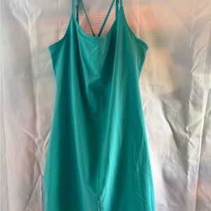 Classic Teal Slip Dress - Women